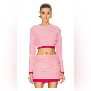 Simon Miller Mesh Mimsy Top - Powder Pink - XS